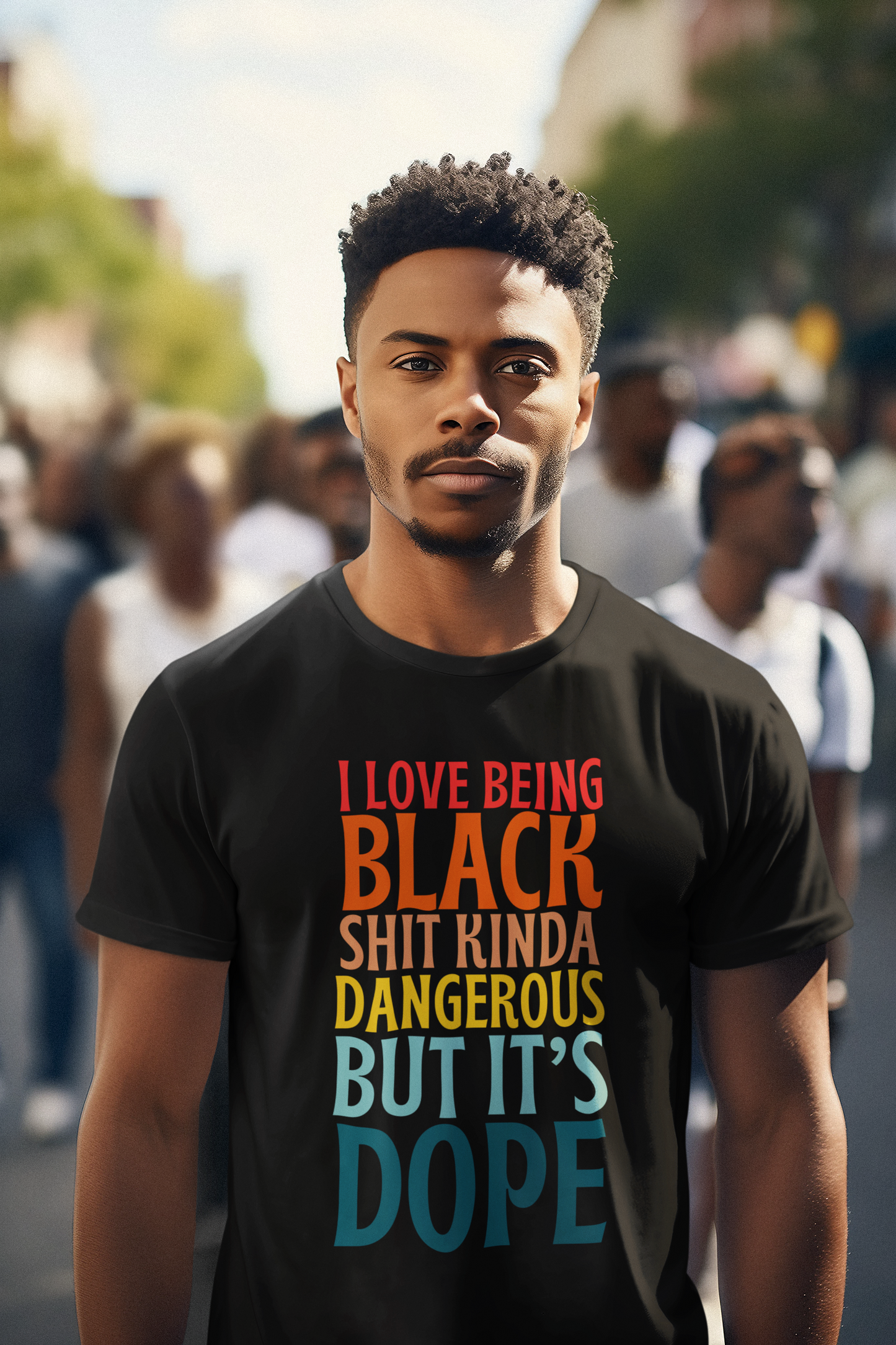 I Love Being Black But... Shirt