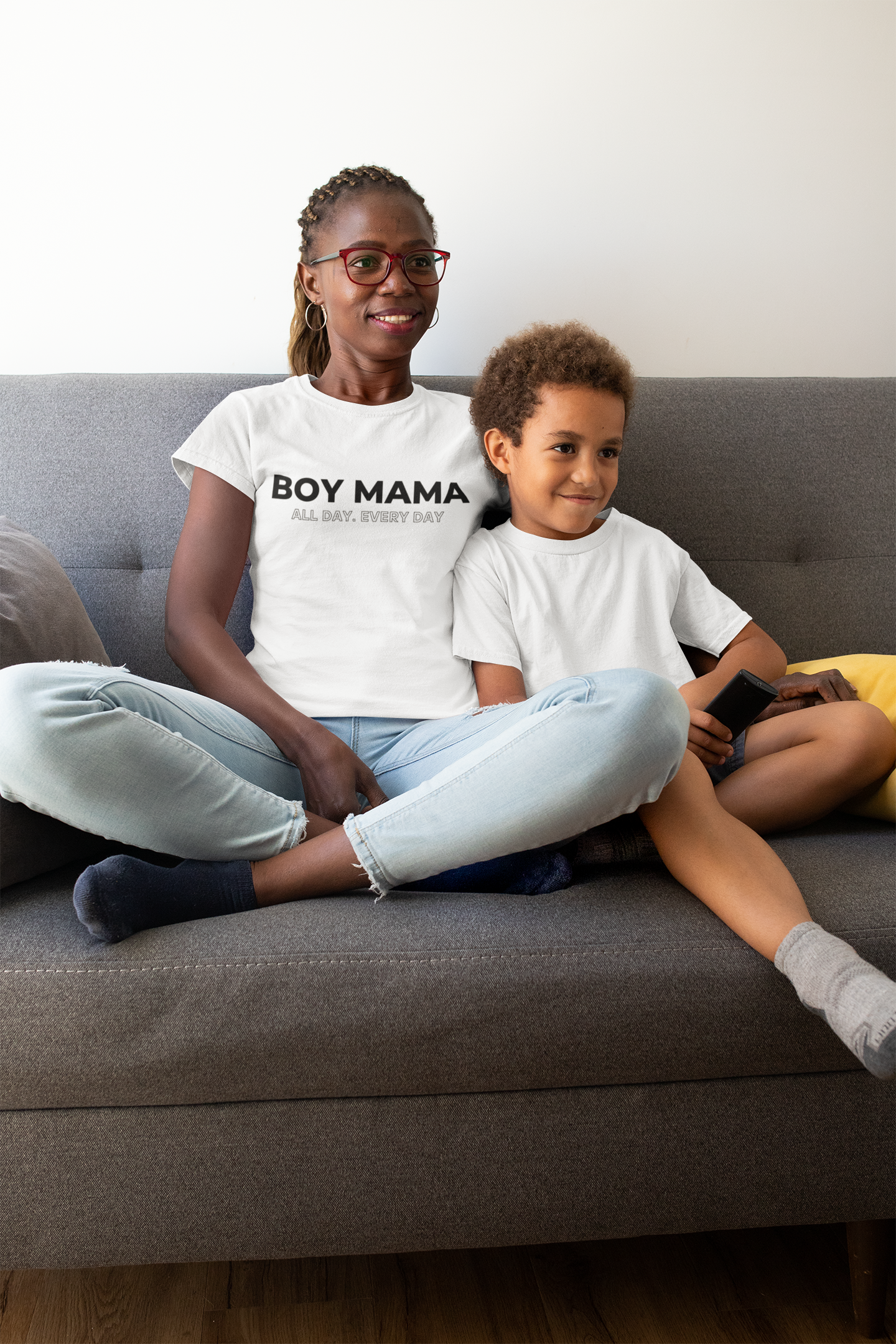 Gift For Mom | Boy Mama All Day Every Day Shirt