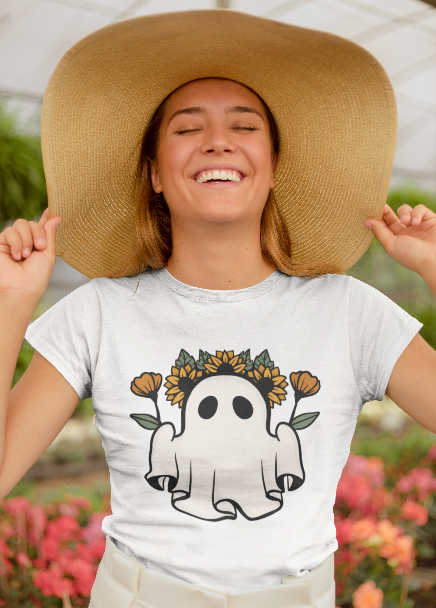 Sunflower Ghost T-Shirt