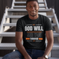 God Will See You Through T-Shirt - Orange