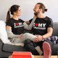 I Love My... Couples T-Shirt | For Girlfriend & Boyfriend