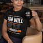 God Will See You Through Mug - Orange