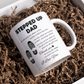 Gift For Bonus Dad | Stepped Up Dad Mug