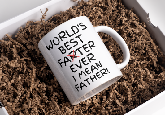 Gift For Dad | World's Best Farter Mug