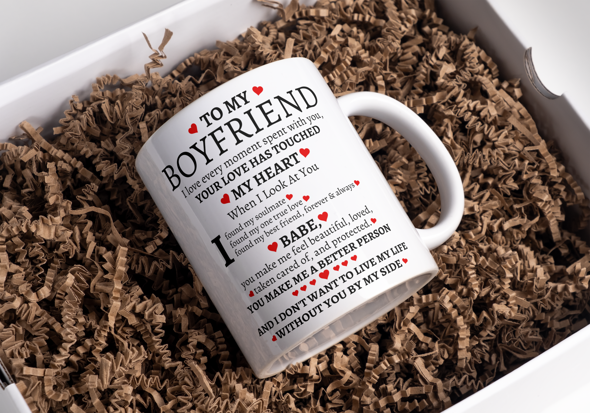 To My Boyfriend Mug