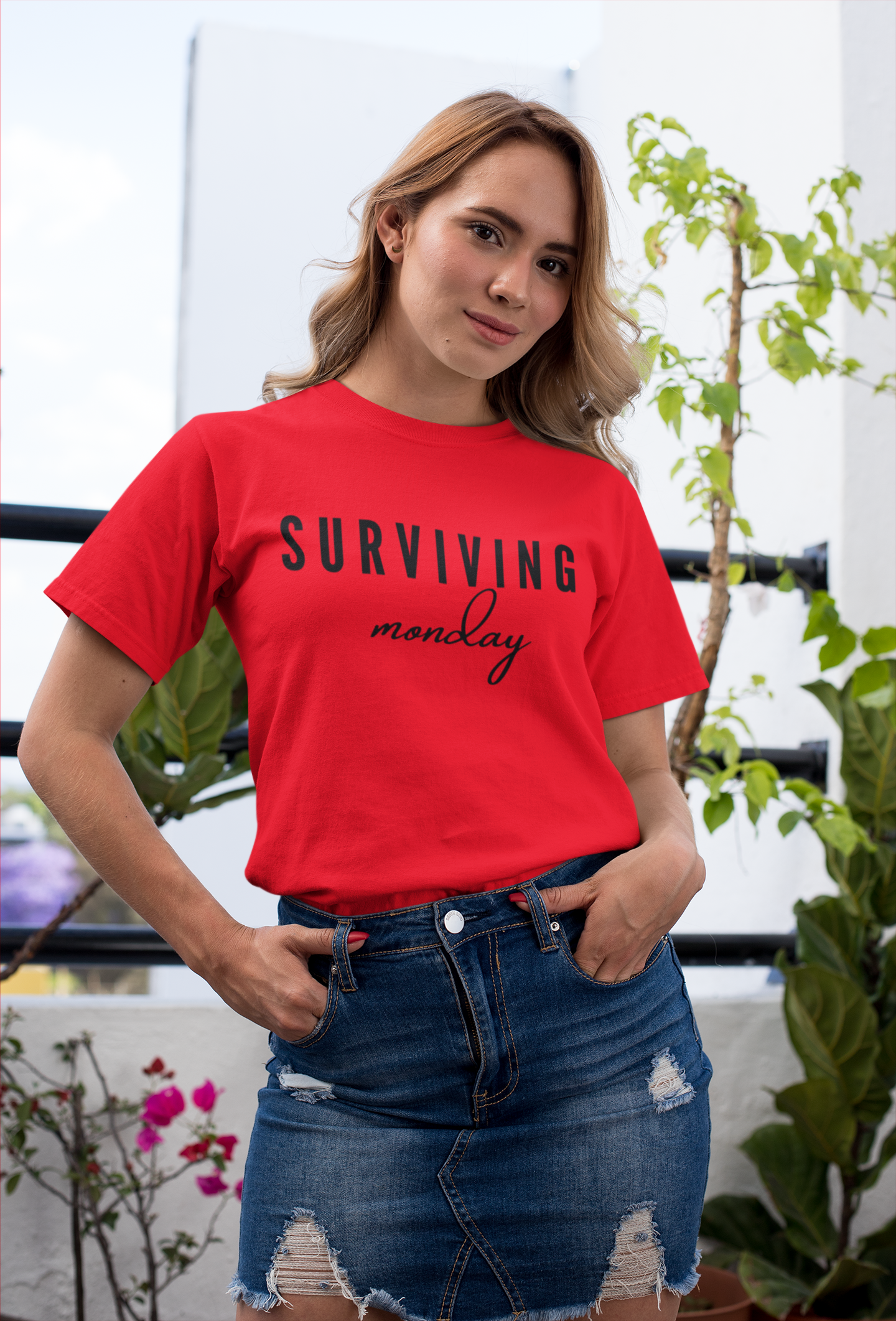 Surviving Monday T-Shirt