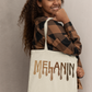 Melanin Drip Canvas Tote Bag