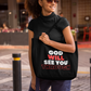 God Will See You Through Jumbo Tote - Red