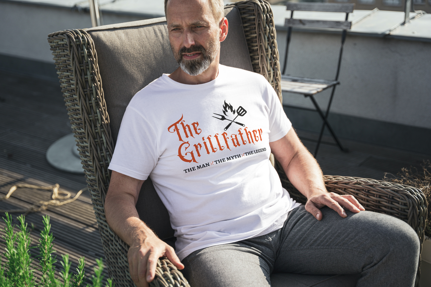 To Dad | The Grillfather T-Shirt