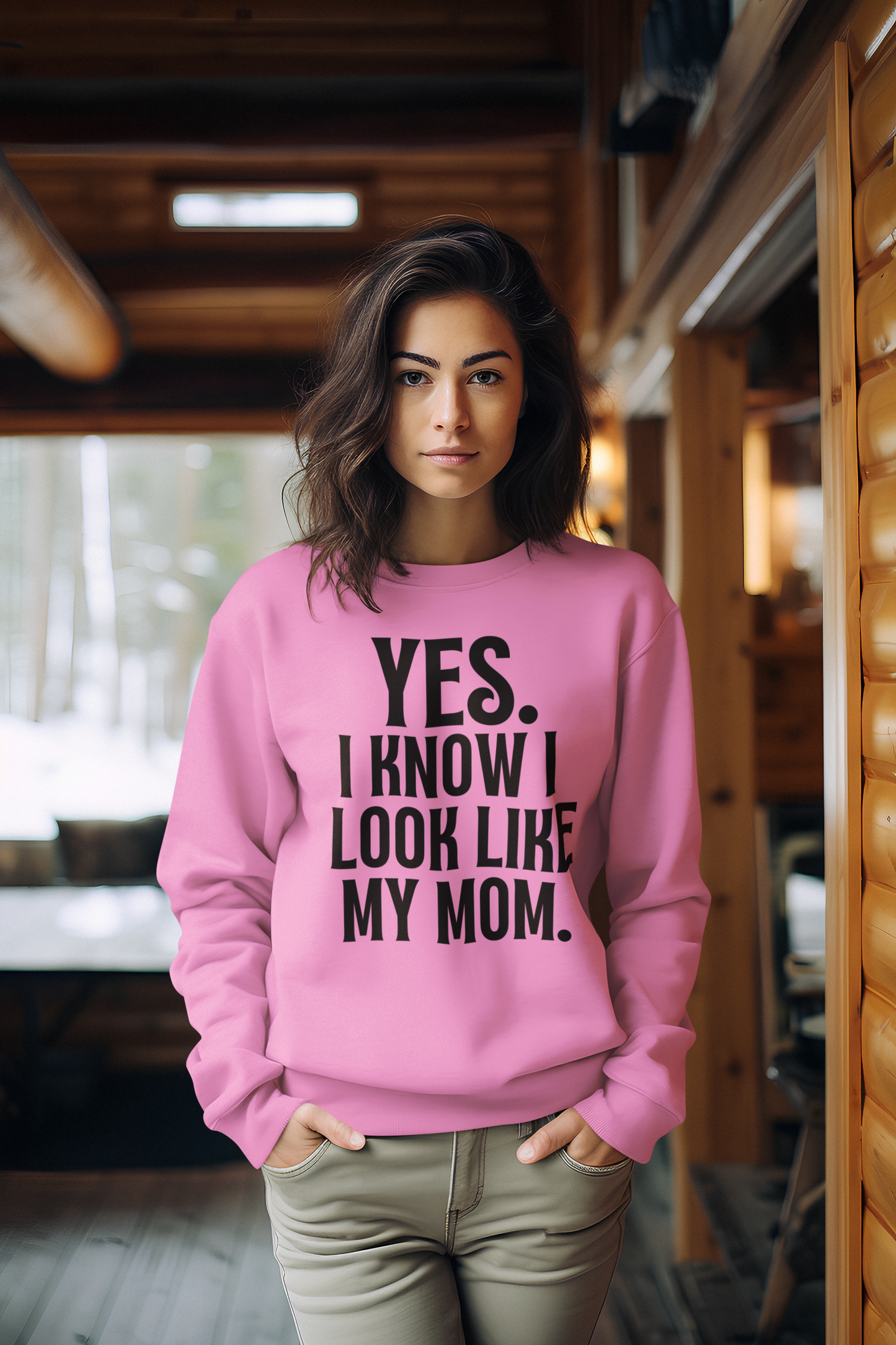 Gift For Daughter | I Know I Look Like Mom Shirt