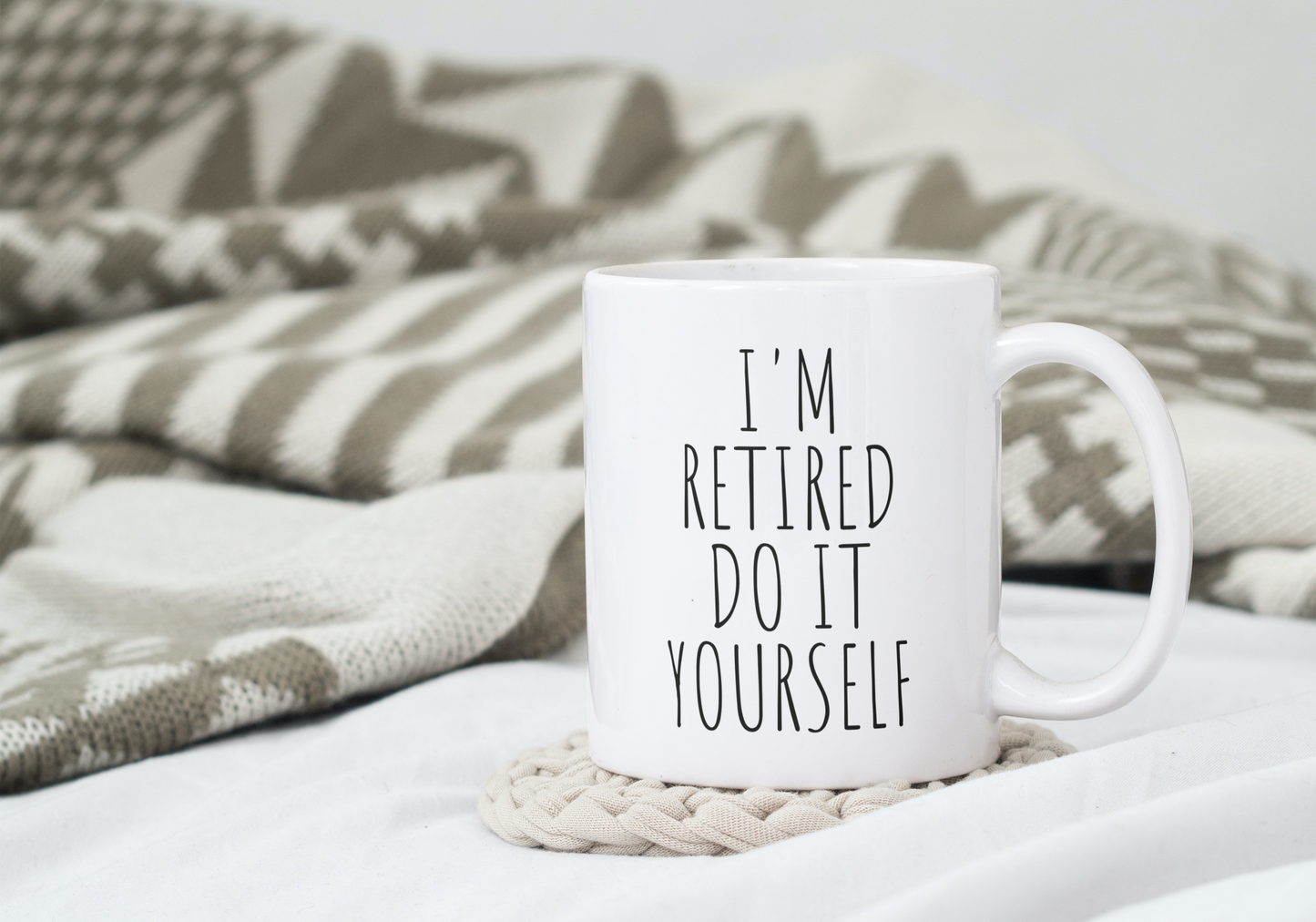 I'm Retired Do It Yourself Mug