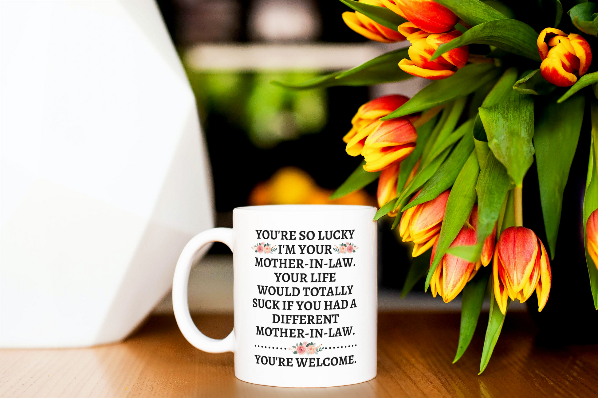 Daughter-In-Law You're So Lucky Mug