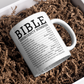 Bible Emergency Numbers Mug
