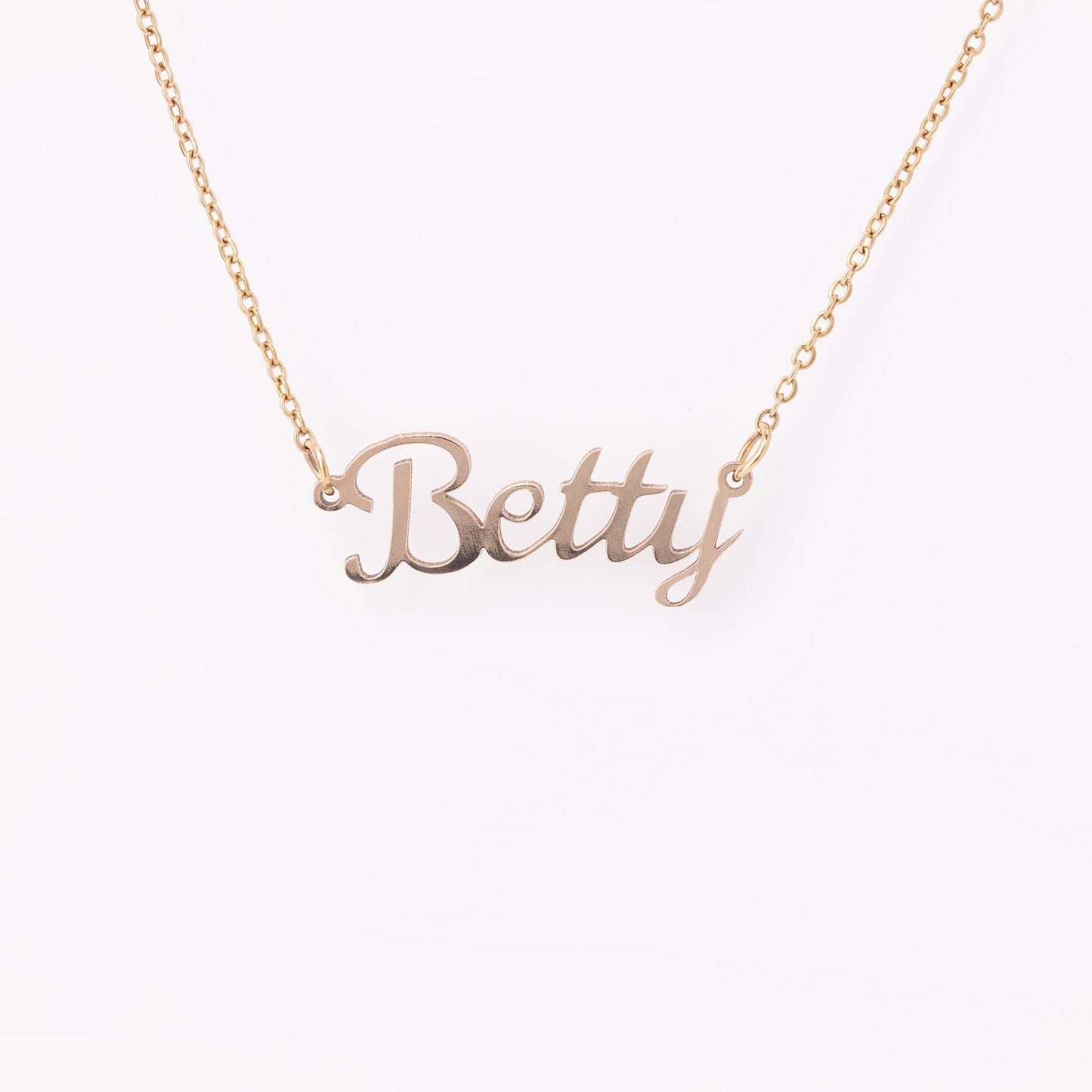 Gift For Her | Custom Name Necklace | Gold, Rose Gold, & Silver