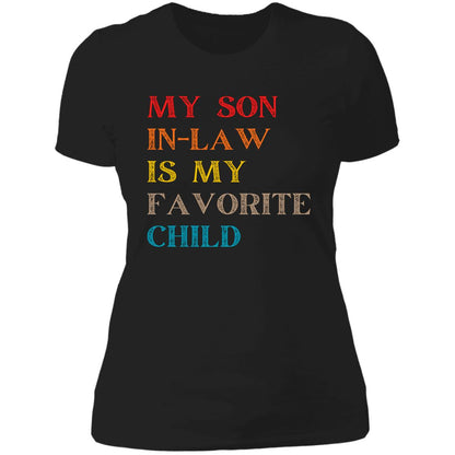 Son-In-Law Is My Favorite Child T-Shirt | To Mother-In-Law