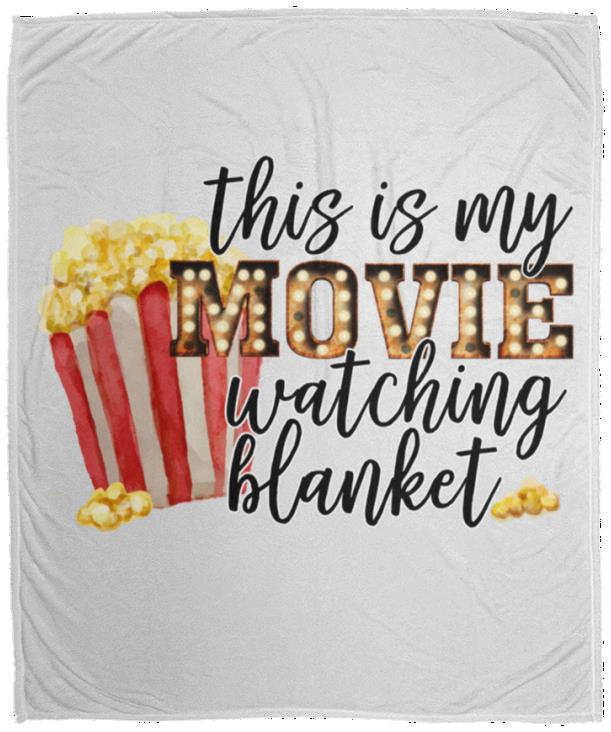 Movie Watching Blanket 50x60