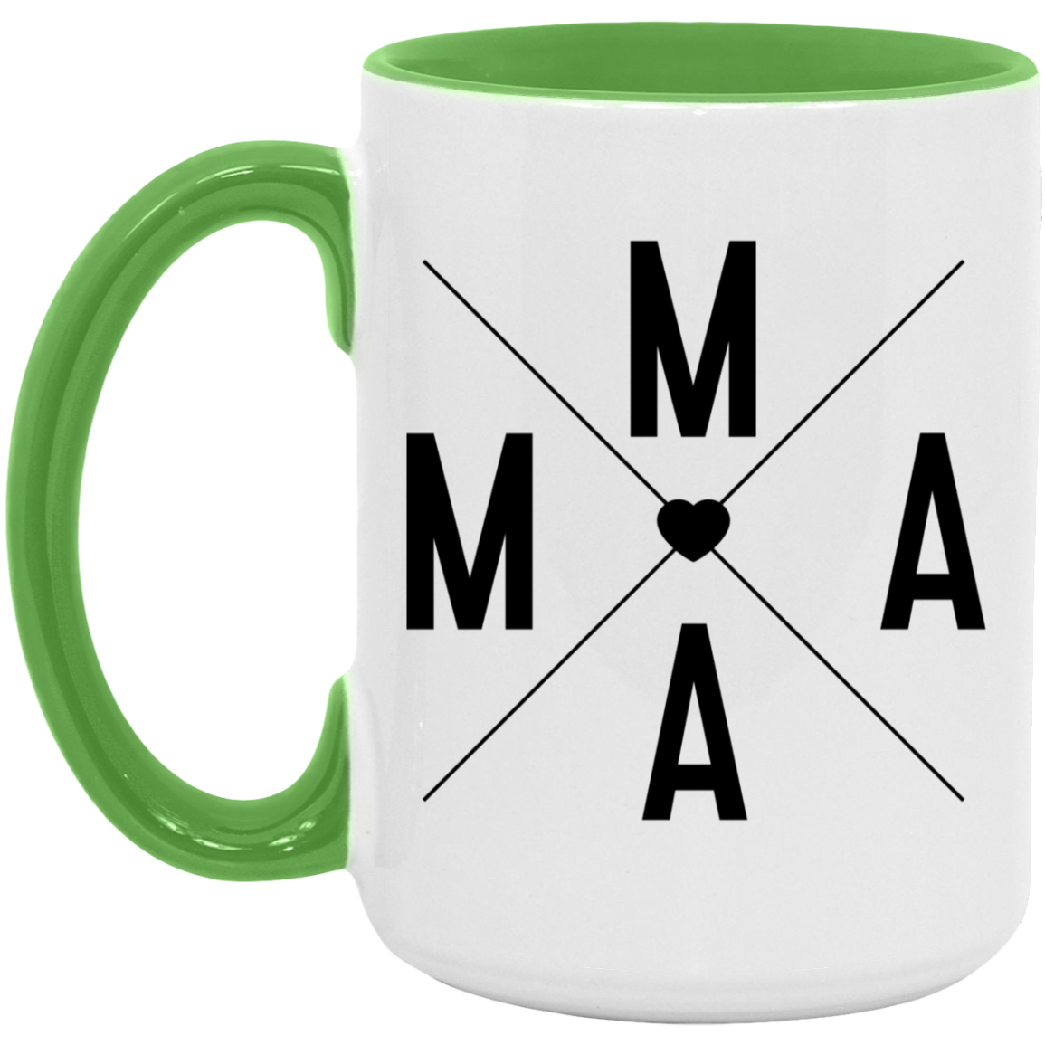 MAMA Heart Mug 