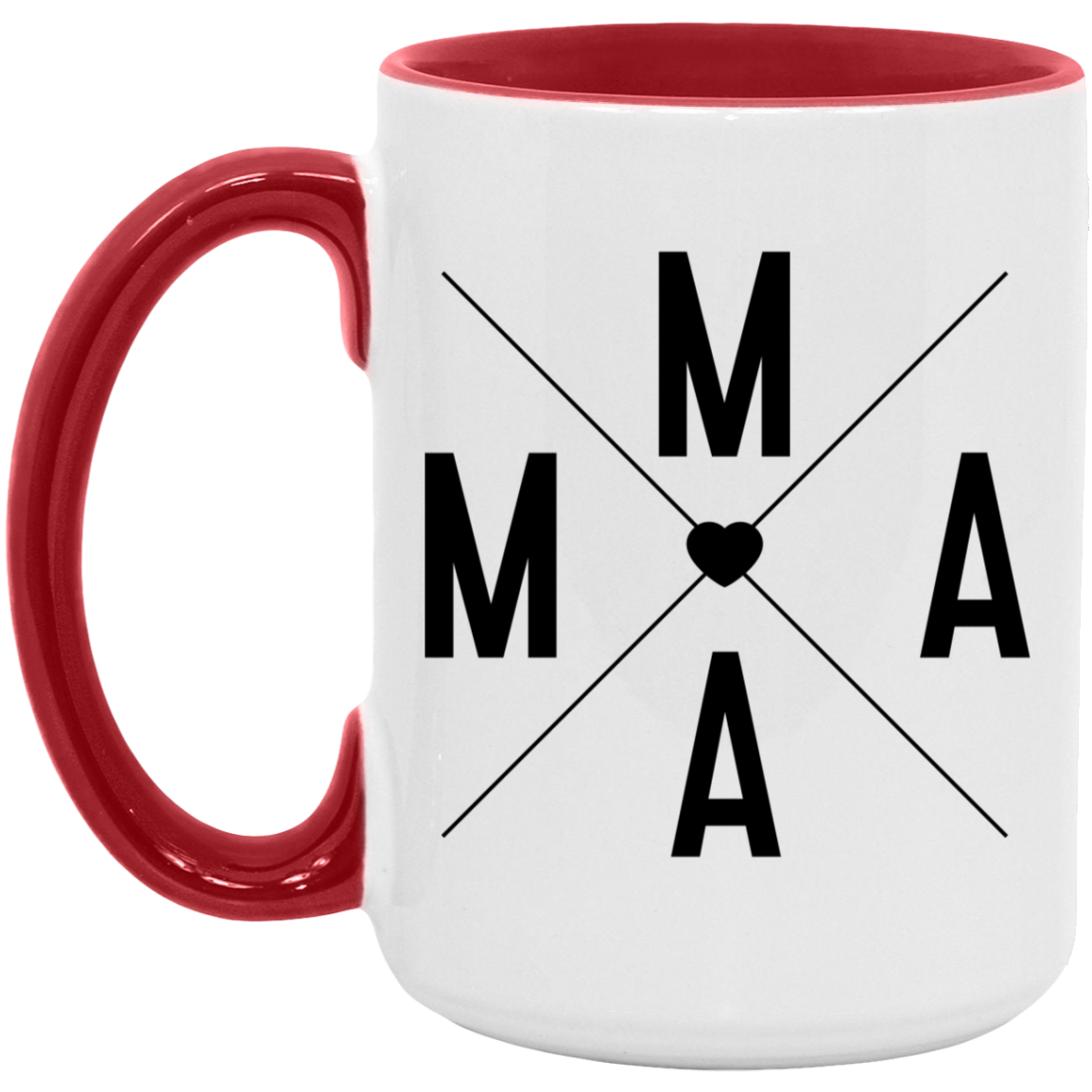 MAMA Heart Mug 