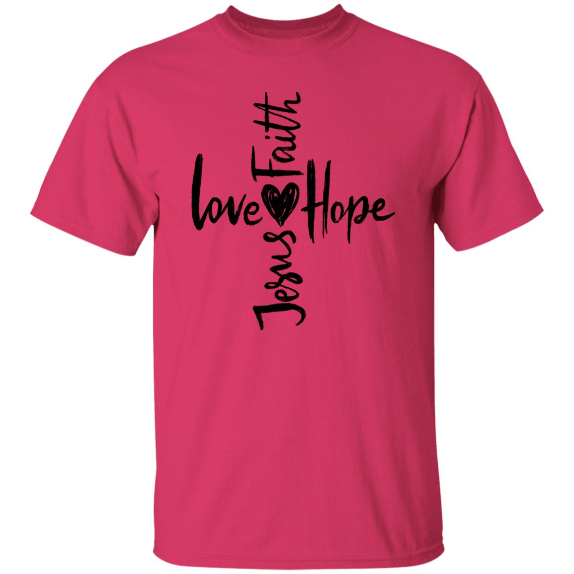 Love Faith Hope Jesus T-Shirt