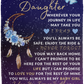 To My Daughter| Moon Dream Catcher Throw Blanket 50x60 | From Mom or Dad