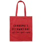 Grandma's Getaway Bag Canvas Tote Bag