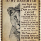 Old Lioness Blanket for Daughter From Mom