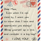 Gift For Mom | Mom I Love You Letter Postcard Throw Blanket