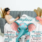 To My Daughter | Elephant Throw Blanket 50x60 | From Dad