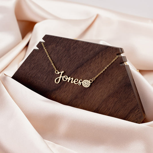 Golf Custom Name Necklace