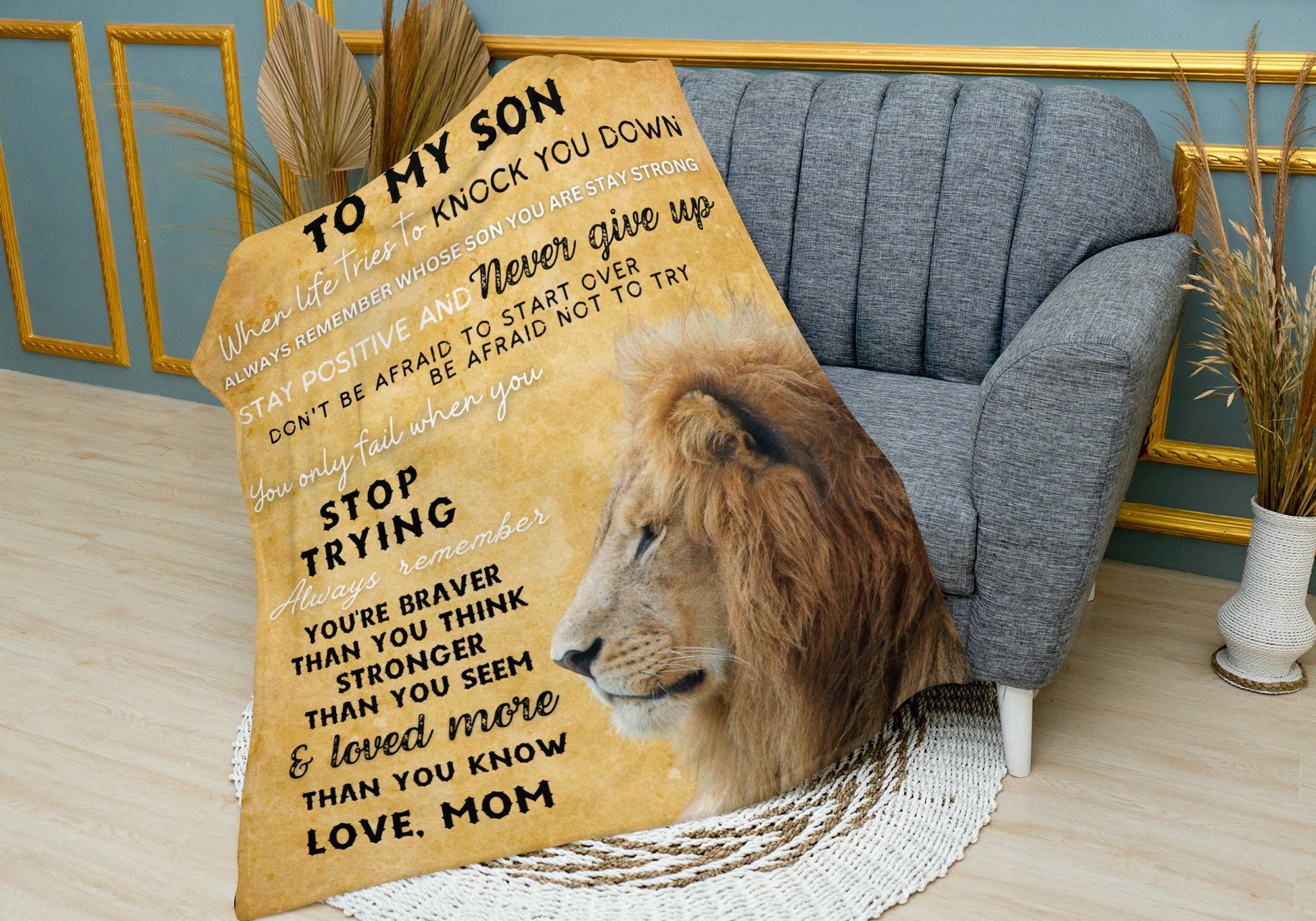 Lion Blanket