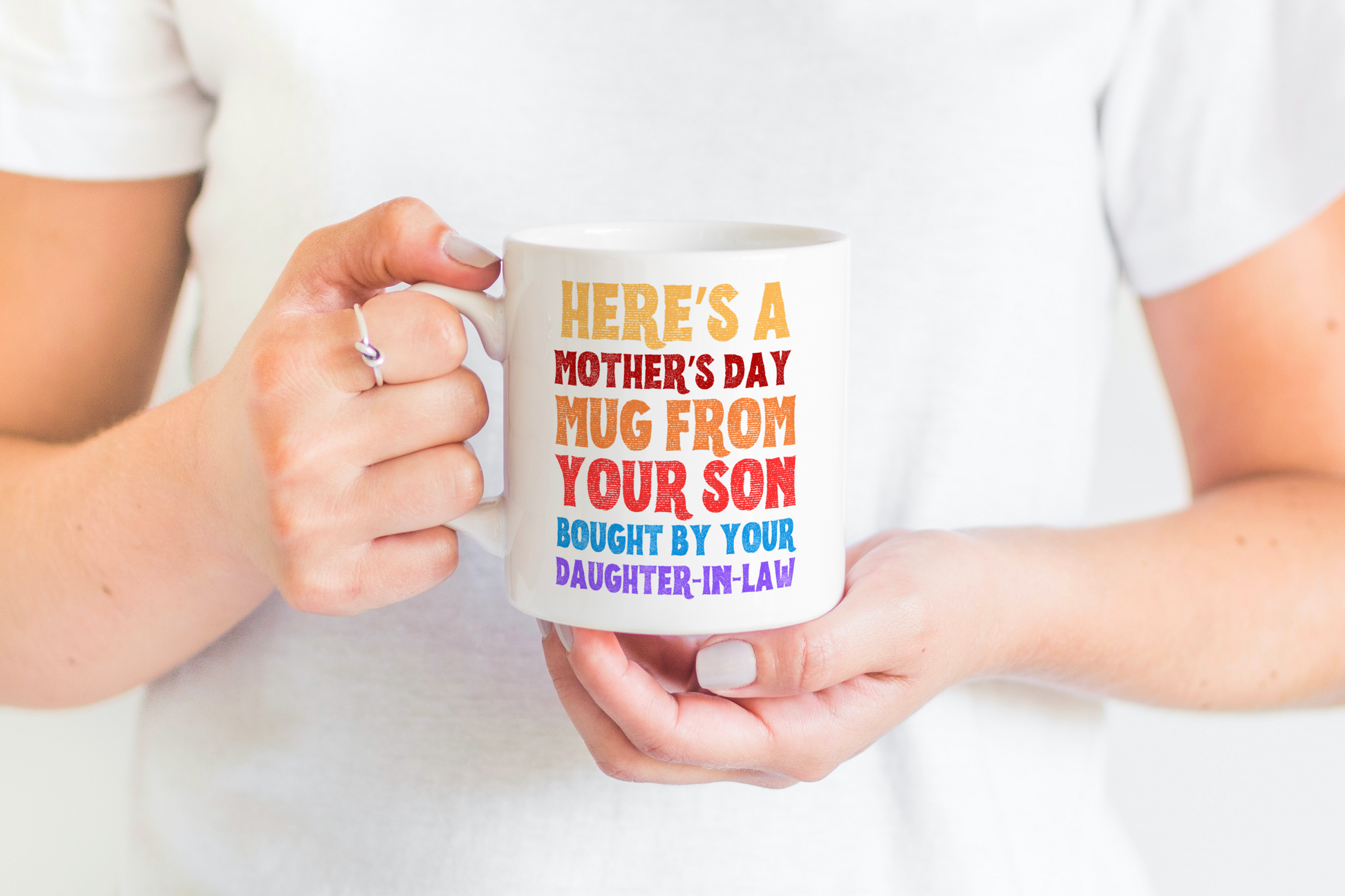 Gift For Mom From Son Mothers Day Mug Is Best Way To Say Happy
