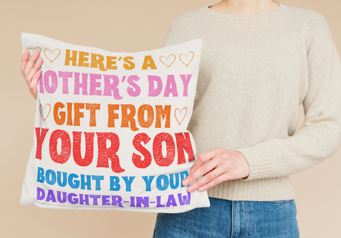 Mother-In-Law Gift From Your Son Pillow
