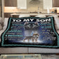 Wolf & Pup Blanket to Son