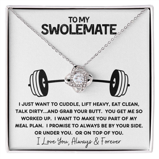 Love Knot Necklace - Swolemate