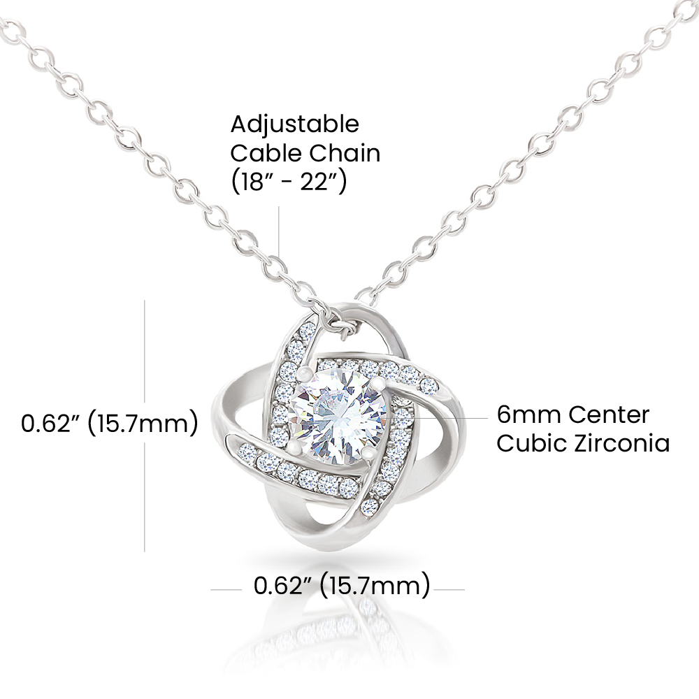 Love Knot Necklace to Mom