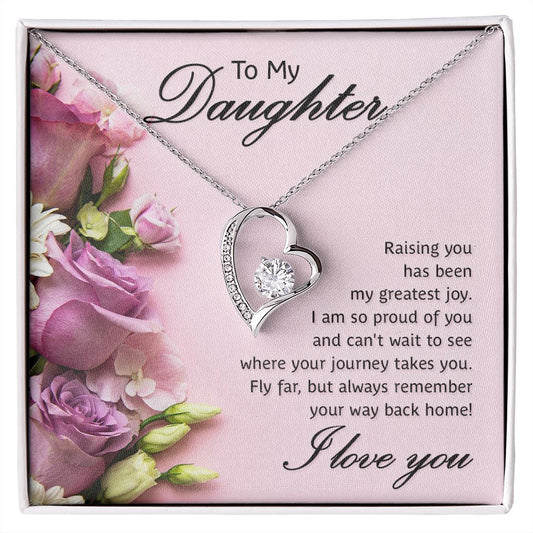 Gift For Daughter | Forever Love Necklace - Greatest Joy