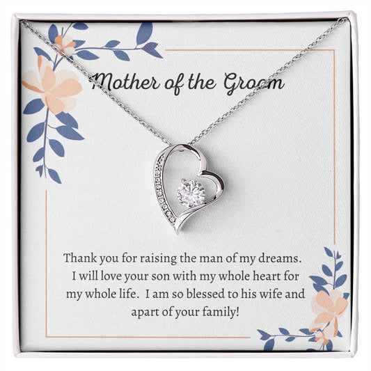 Forever Love Necklace to Mother of the Groom