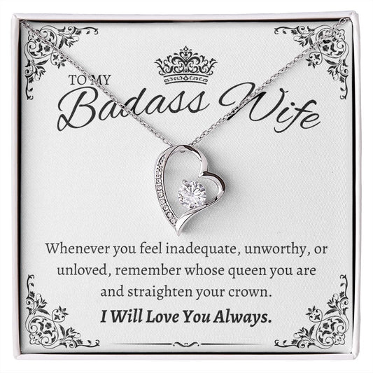 Gift For Wife | Forever Love Necklace - Queen