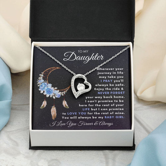 Gift For Daughter | Forever Love Necklace - Moon Dream Catcher