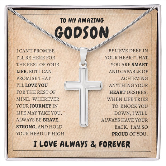 Stainless Steel Cross Necklace