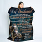 Wolves Blanket to Husband