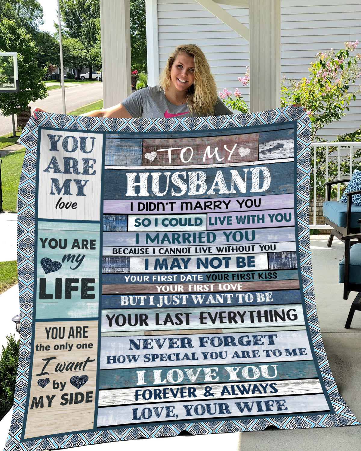 Gift For Husband | Last Everything Blanket 50x60 From Wife