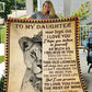 Old Lioness Blanket for Daughter From Mom