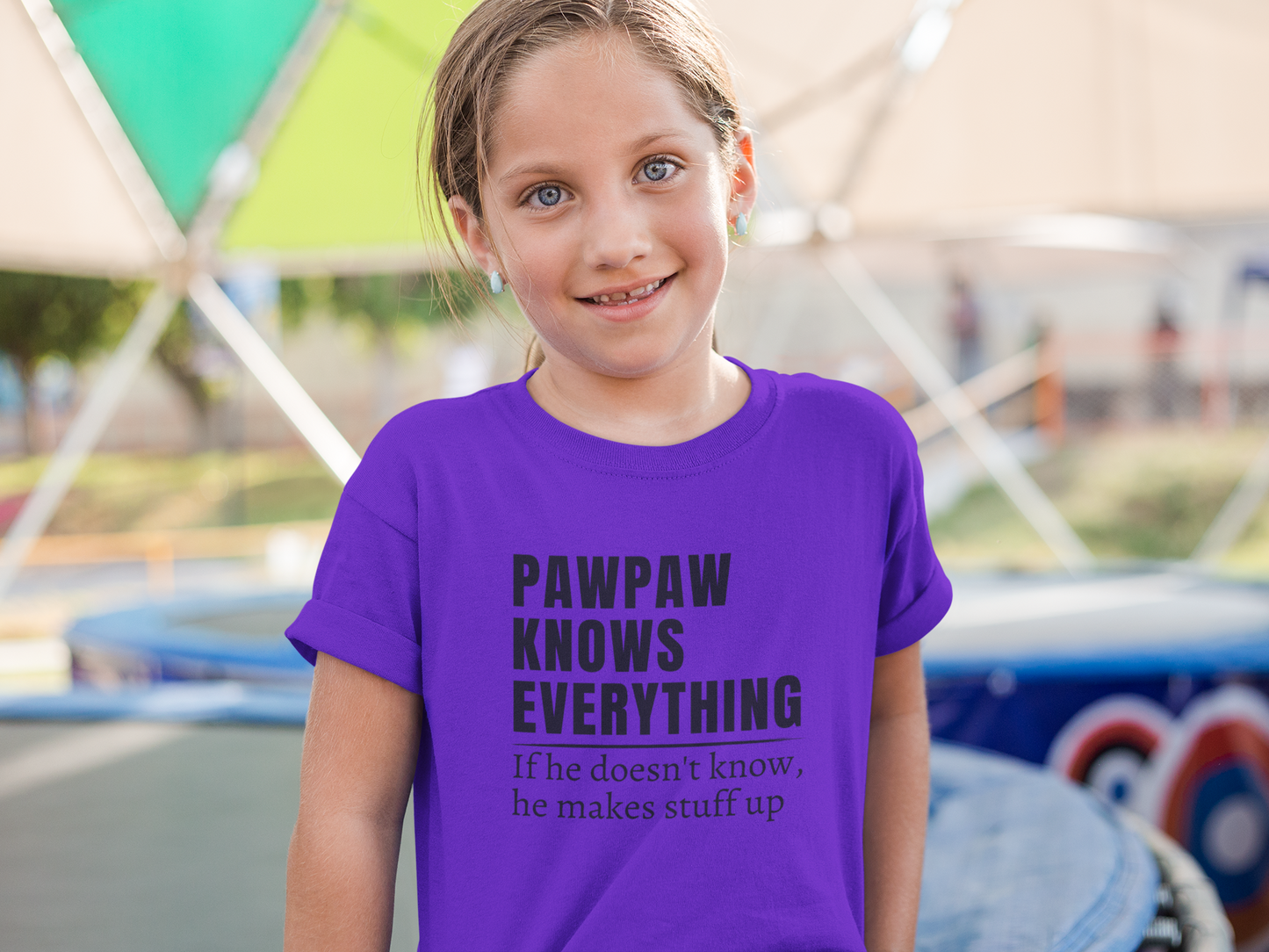 Pawpaw Knows Everything Youth T-Shirt