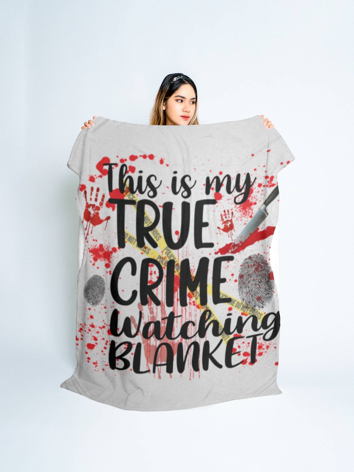 True Crime Movie Watching Blanket 50x60